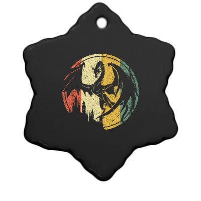 RPG Fantasy Anime Dragon Tabletop Board Game Gamer Gaming Ceramic Star Ornament