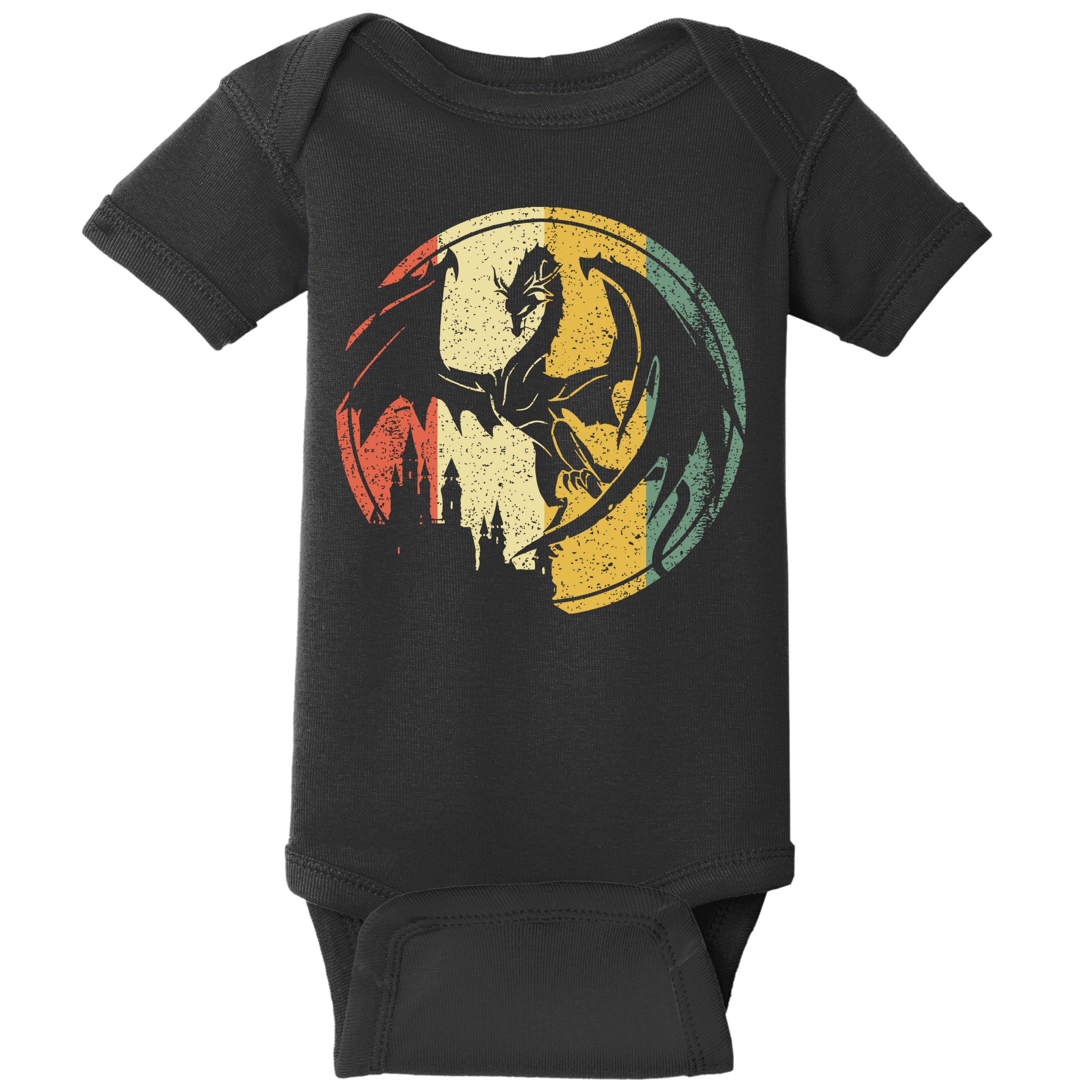 RPG Fantasy Anime Dragon Tabletop Board Game Gamer Gaming Baby Bodysuit
