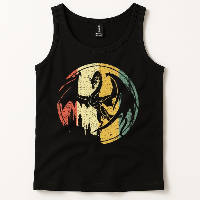 RPG Fantasy Anime Dragon Tabletop Board Game Gamer Gaming Tank Top