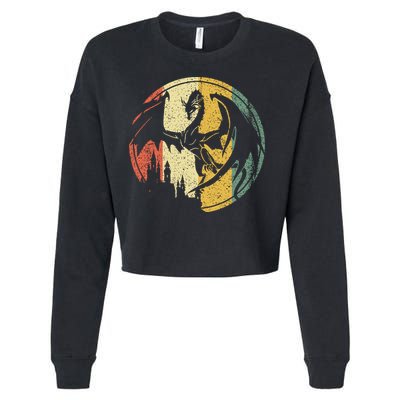 RPG Fantasy Anime Dragon Tabletop Board Game Gamer Gaming Cropped Pullover Crew