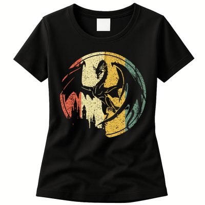 RPG Fantasy Anime Dragon Tabletop Board Game Gamer Gaming Womens T-Shirt