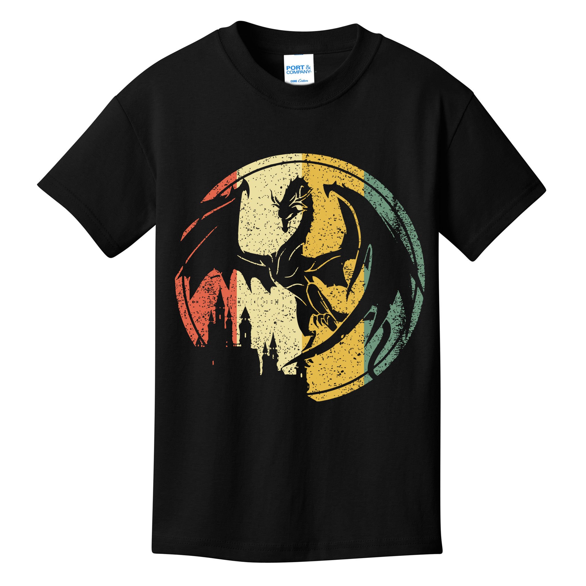 RPG Fantasy Anime Dragon Tabletop Board Game Gamer Gaming Kids T-Shirt