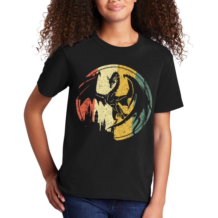 RPG Fantasy Anime Dragon Tabletop Board Game Gamer Gaming Kids T-Shirt