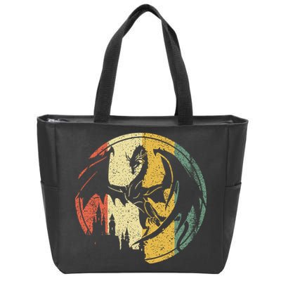 RPG Fantasy Anime Dragon Tabletop Board Game Gamer Gaming Zip Tote Bag