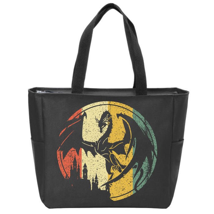RPG Fantasy Anime Dragon Tabletop Board Game Gamer Gaming Zip Tote Bag