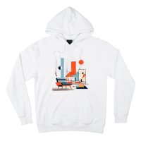 Retro Furnishings Abstract Furniture Mid Century Modern Hoodie