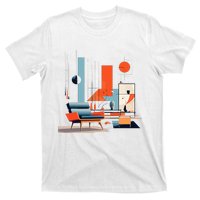 Retro Furnishings Abstract Furniture Mid Century Modern T-Shirt