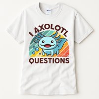 Retro Funny Axolotl I Axolotl Questions Cute Axolotl Tall T-Shirt