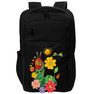 Retro Flowers And Hungry Caterpillar Teacher Kindergarten Impact Tech Backpack