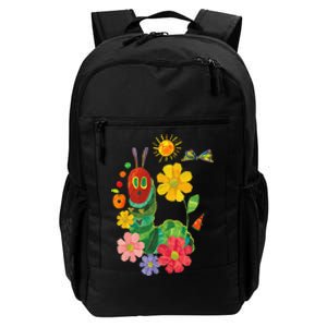 Retro Flowers And Hungry Caterpillar Teacher Kindergarten Daily Commute Backpack