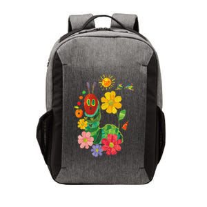 Retro Flowers And Hungry Caterpillar Teacher Kindergarten Vector Backpack