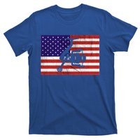 Retro Fishing American Flag Fishing Vintage Fisher Meaningful Gift T-Shirt