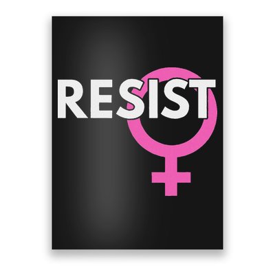 Resist Feminist Anti Trump Poster
