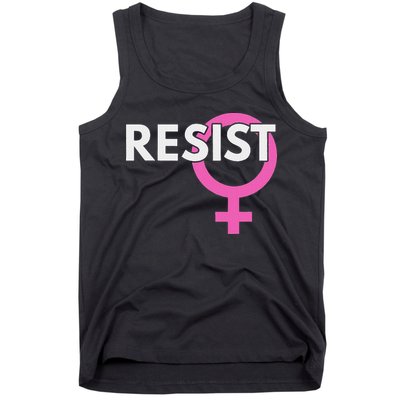 Resist Feminist Anti Trump Tank Top