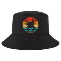 Retro Funny Axolotl I Axolotl Questions Cute Axolotl  Cool Comfort Performance Bucket Hat