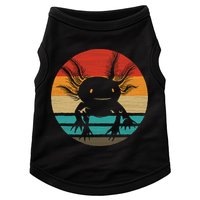 Retro Funny Axolotl I Axolotl Questions Cute Axolotl  Doggie Tank