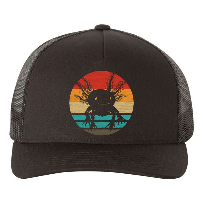 Retro Funny Axolotl I Axolotl Questions Cute Axolotl  Yupoong Adult 5-Panel Trucker Hat