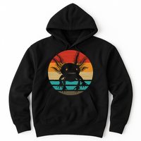 Retro Funny Axolotl I Axolotl Questions Cute Axolotl  Hoodie