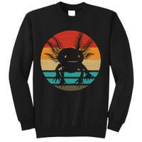 Retro Funny Axolotl I Axolotl Questions Cute Axolotl  Sweatshirt
