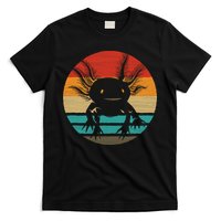 Retro Funny Axolotl I Axolotl Questions Cute Axolotl  T-Shirt