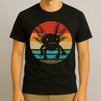Retro Funny Axolotl I Axolotl Questions Cute Axolotl  T-Shirt