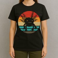 Retro Funny Axolotl I Axolotl Questions Cute Axolotl  T-Shirt