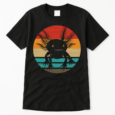 Retro Funny Axolotl I Axolotl Questions Cute Axolotl  Tall T-Shirt