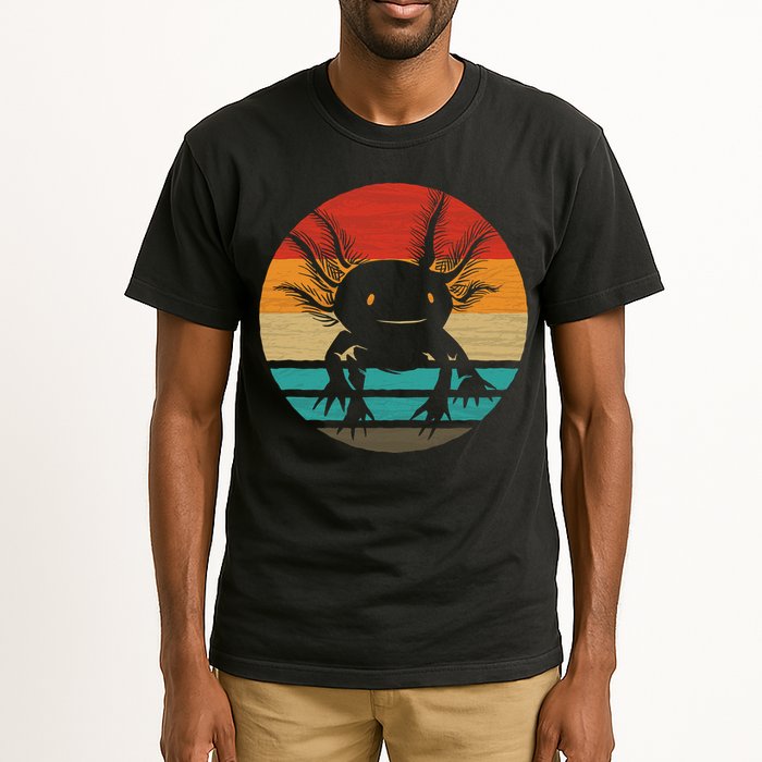 Retro Funny Axolotl I Axolotl Questions Cute Axolotl  Tall T-Shirt