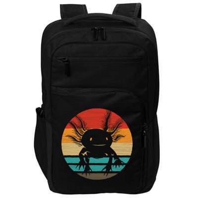 Retro Funny Axolotl I Axolotl Questions Cute Axolotl  Impact Tech Backpack