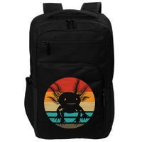 Retro Funny Axolotl I Axolotl Questions Cute Axolotl  Impact Tech Backpack