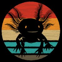 Retro Funny Axolotl I Axolotl Questions Cute Axolotl  Button