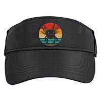 Retro Funny Axolotl I Axolotl Questions Cute Axolotl  Adult Drive Performance Visor