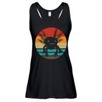 Retro Funny Axolotl I Axolotl Questions Cute Axolotl  Ladies Essential Flowy Tank