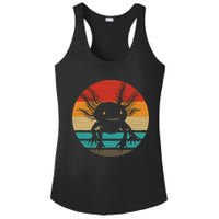 Retro Funny Axolotl I Axolotl Questions Cute Axolotl  Ladies PosiCharge Competitor Racerback Tank