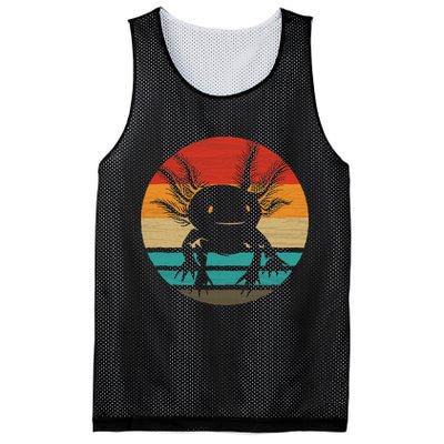 Retro Funny Axolotl I Axolotl Questions Cute Axolotl  Mesh Reversible Basketball Jersey Tank