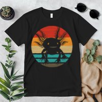 Retro Funny Axolotl I Axolotl Questions Cute Axolotl  Premium T-Shirt