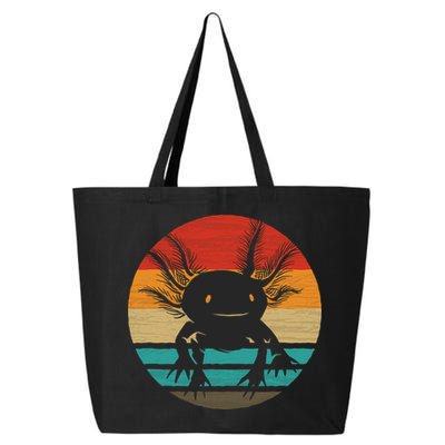 Retro Funny Axolotl I Axolotl Questions Cute Axolotl  25L Jumbo Tote