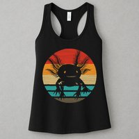 Retro Funny Axolotl I Axolotl Questions Cute Axolotl  Womens Tank Top