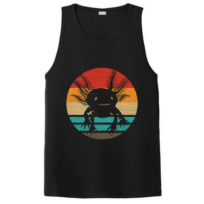 Retro Funny Axolotl I Axolotl Questions Cute Axolotl  PosiCharge Competitor Tank