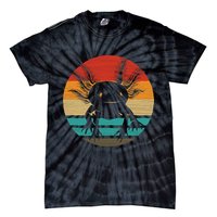 Retro Funny Axolotl I Axolotl Questions Cute Axolotl  Tie-Dye T-Shirt