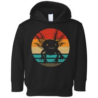 Retro Funny Axolotl I Axolotl Questions Cute Axolotl  Toddler Hoodie