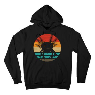 Retro Funny Axolotl I Axolotl Questions Cute Axolotl  Tall Hoodie