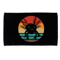 Retro Funny Axolotl I Axolotl Questions Cute Axolotl  Microfiber Hand Towel