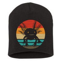 Retro Funny Axolotl I Axolotl Questions Cute Axolotl  Short Acrylic Beanie