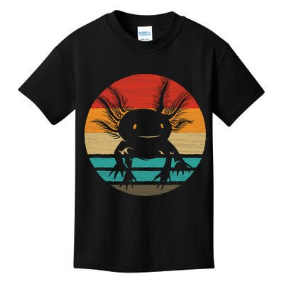 Retro Funny Axolotl I Axolotl Questions Cute Axolotl  Kids T-Shirt