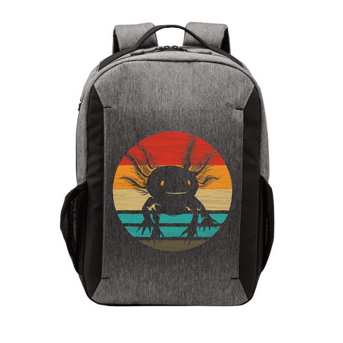 Retro Funny Axolotl I Axolotl Questions Cute Axolotl  Vector Backpack