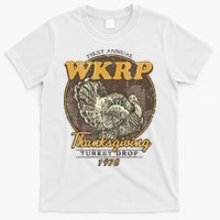 Retro First Annual Wkrp Thanksgiving Turkey Drop T-Shirt