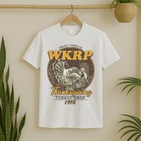 Retro First Annual Wkrp Thanksgiving Turkey Drop T-Shirt