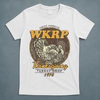Retro First Annual Wkrp Thanksgiving Turkey Drop T-Shirt