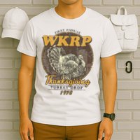 Retro First Annual Wkrp Thanksgiving Turkey Drop T-Shirt